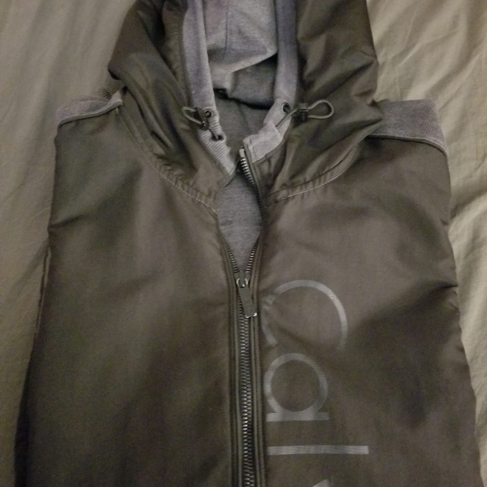 Calvin Klein Hoodie Front Zip 2XL
